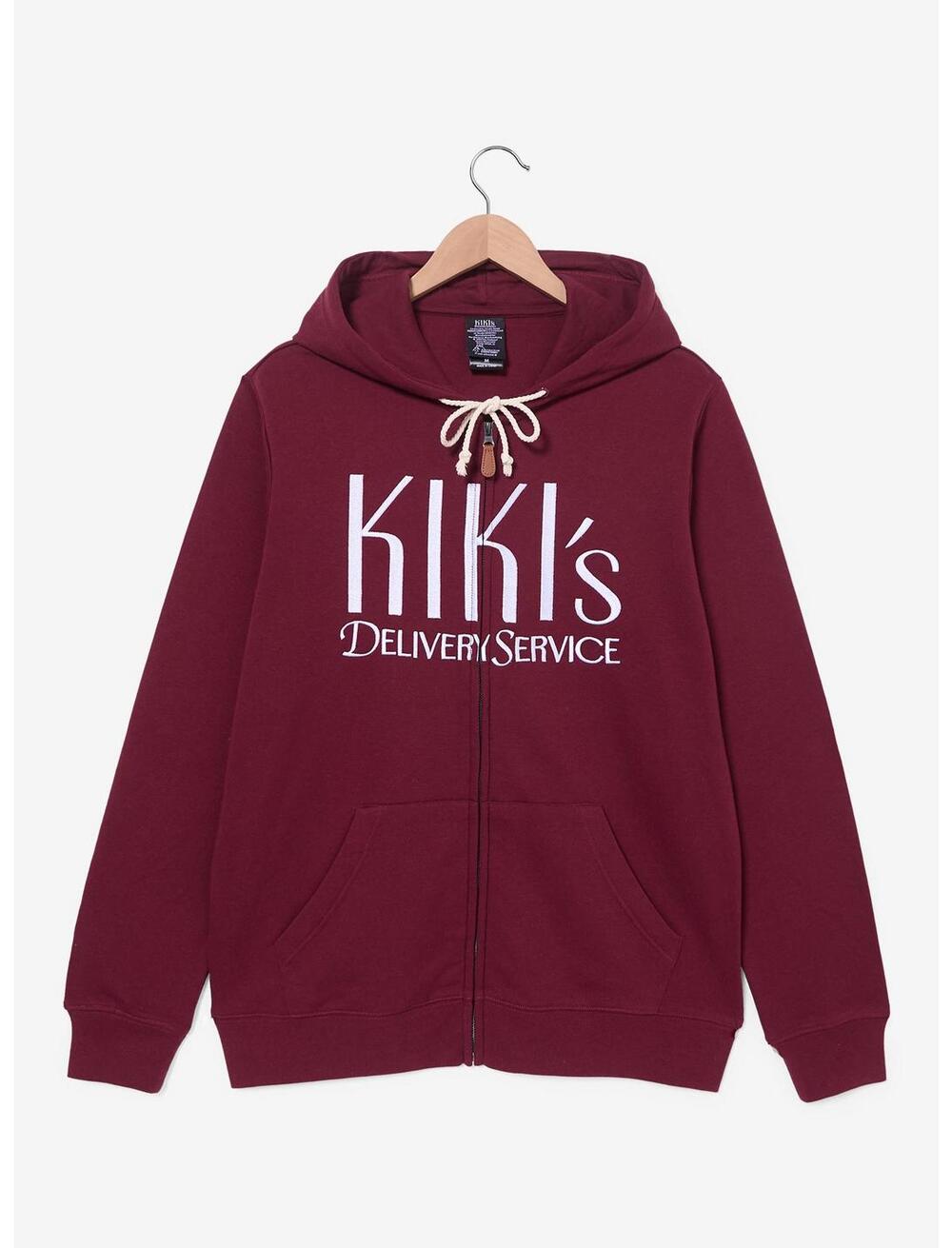 NWT BoxLunch Studio Ghibli Kiki's Delivery Service Zippered Hoodie in Red sz 3X